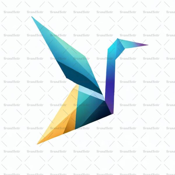 Abstrakter Origami